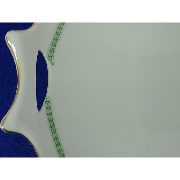 Bavaria Hutschenreuther Porcelain Plate w/ Handles Gold Trimmed 9" - Picture 7 of 12